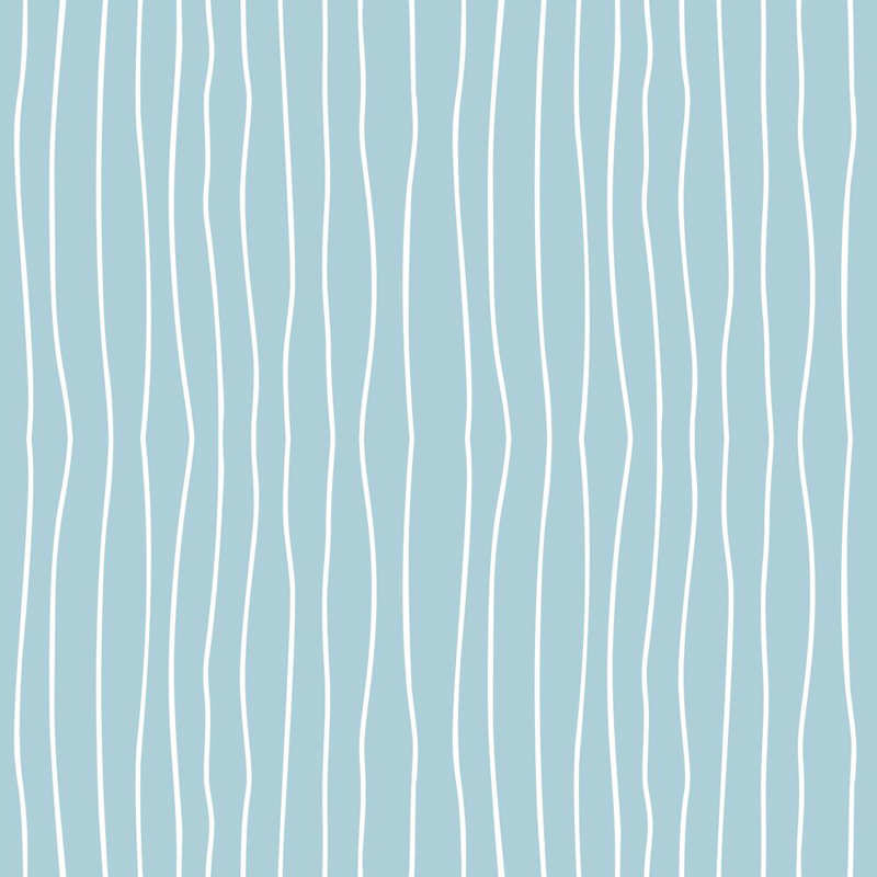 Rouleau de papier peint adhésif Hargill, Bleu, 126 po x 24 po