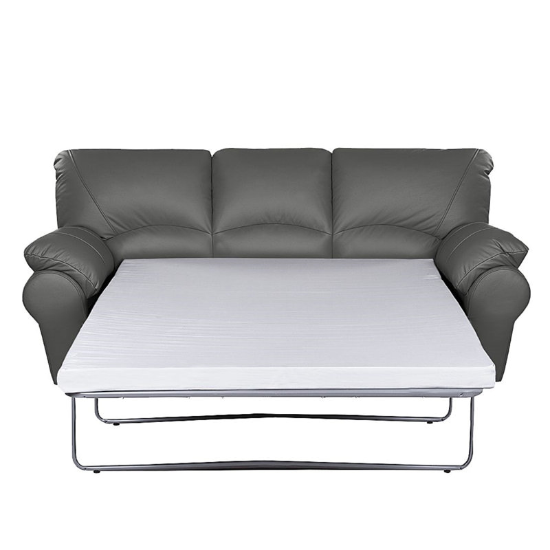 Heppman 3 Seater Sofa Bed, Dark Grey