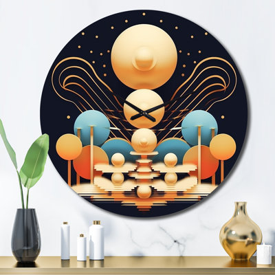Metal Wall Clock