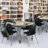 Kee Mobile Round Breakroom Table and Chair Set-73413271-93832257-93832262