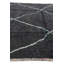 Tapis noir Orpheus
