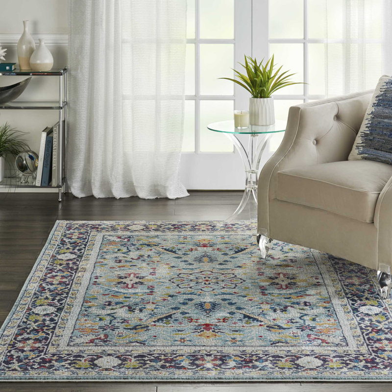 Lowndes Oriental Indoor Rug, Rectangle 5'3" x 7'6"