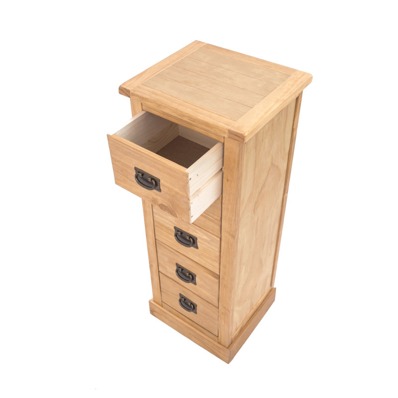 Nagle 45cm W 5 - Drawer Chest of Drawers, Squared