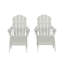Ensemble de conversation avec repose-pieds 4 pièces Adirondack Shawnna-83679467