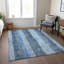 Machine Washable Indoor/Outdoor Cinead ACN1689 Blue Rug-104539823
