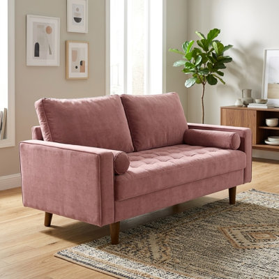 Geniece 57.8'' Velvet Loveseat