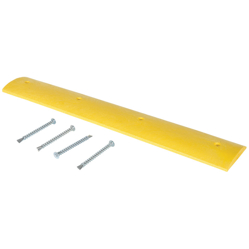 Vestil 2,25 po ralentissement de la vitesse, H 2,25 po x l 72 po x P 12 po