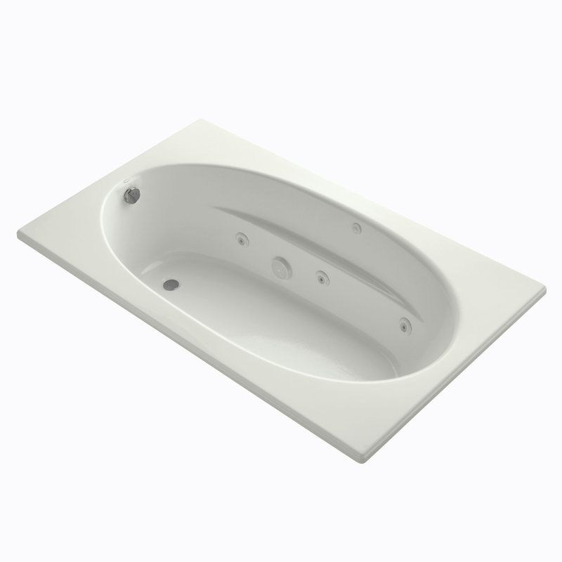 Baignoire tourbillon 72 "x 42" Windward, Dune