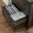 Lateral File With Rustic Style