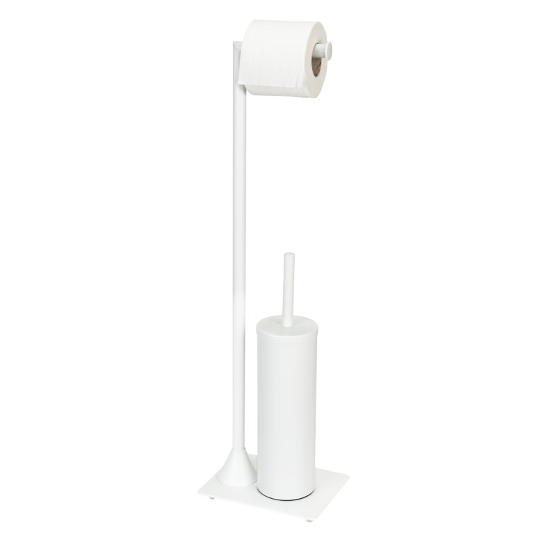 Latitude Run free-standing toilet set Mod. Arihaant white, matt lacquered