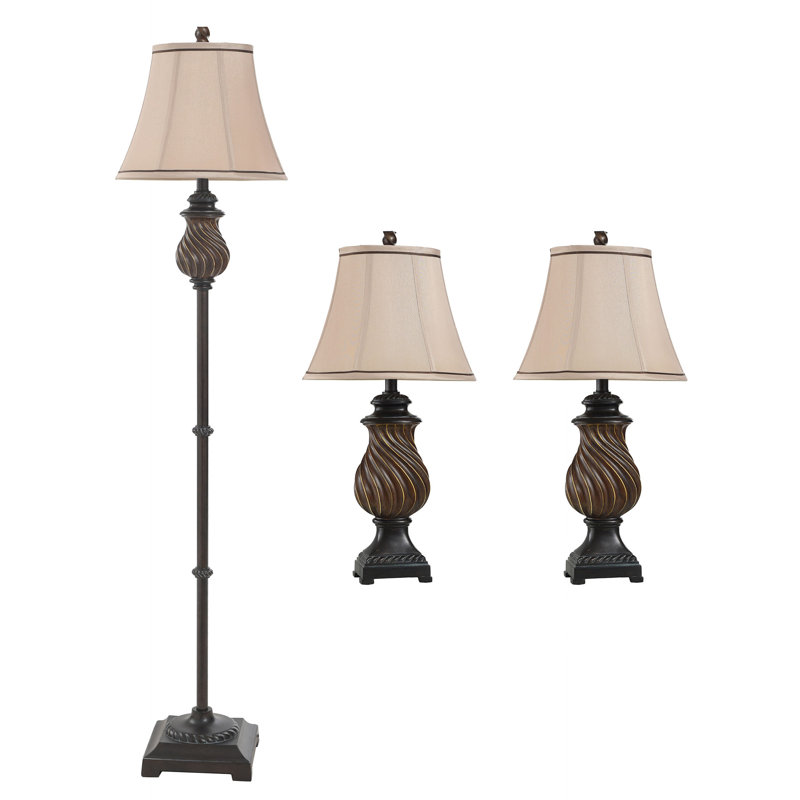 Areanna Solid Wood Table Lamp