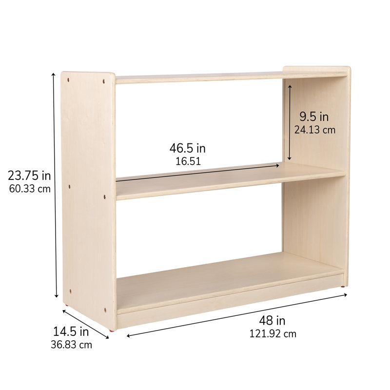 Rangement mobile 24 "H avec dos transparent - RTA