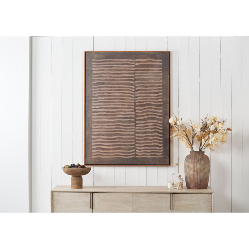 Wrapped Canvas Painting