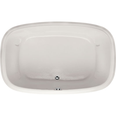 Sylvia 66'' x 38'' Drop-In Air Acrylic Bathtub