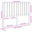 Craiginorne Solid Wood Headboard-604849507-604849504