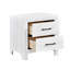 Table de chevet de style rustique, table de bout de chambre à coucher avec tiroirs, table de chevet contemporaine pour la maison-2003517341