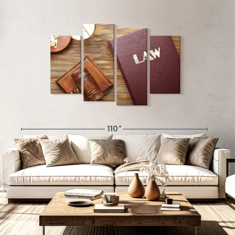 Modern Law, H 48 po x l 75 po