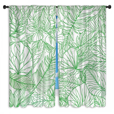 Les rideaux verts Green Line Line