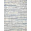Naturals Hand Tufted Geometric Area Rug in Ivory/Light Blue/Gray-413142745