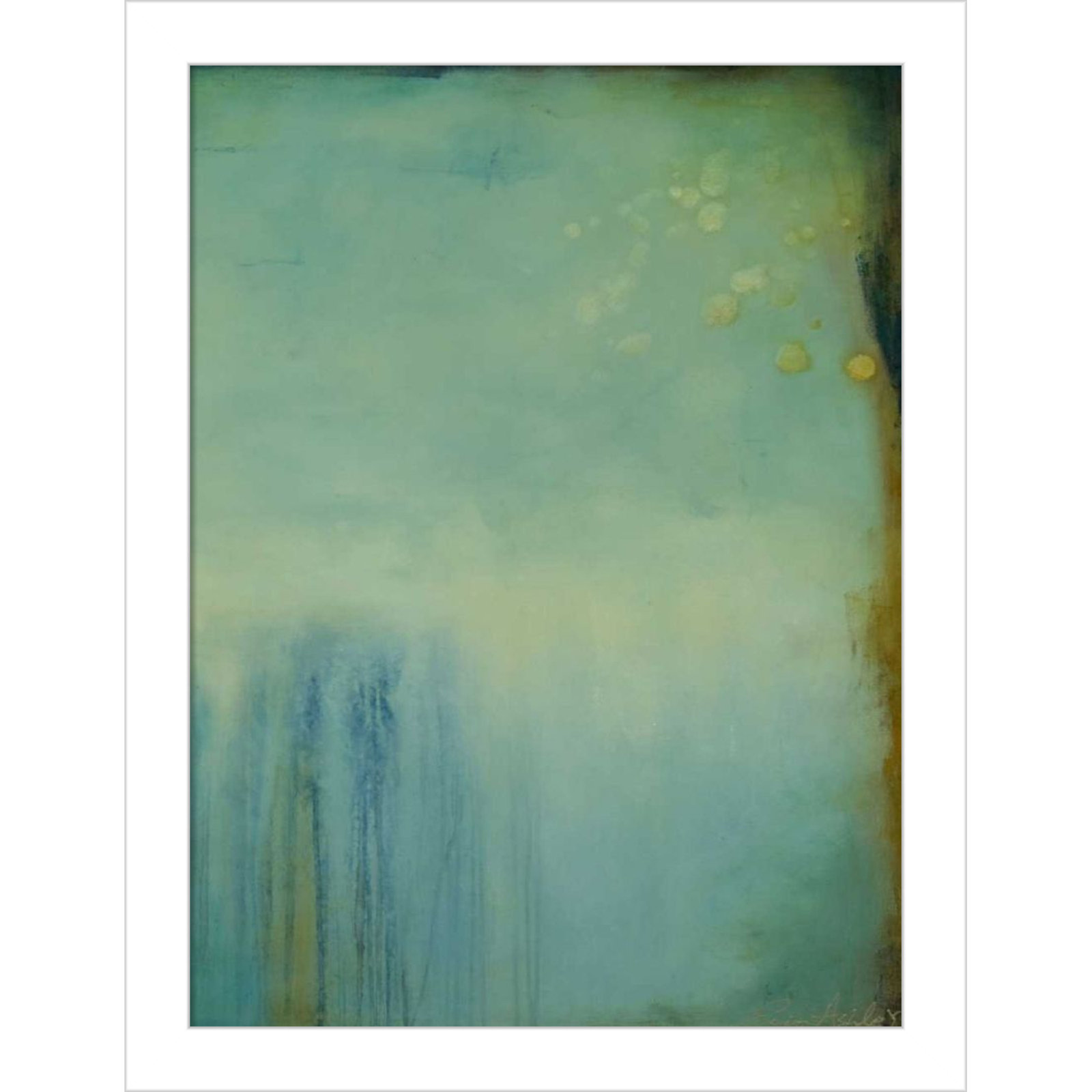 Whispering Souls II Print by Erin Ashley, 13" H x 10" W, White