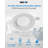 4-inch White Recessed Selectable LED Downlight