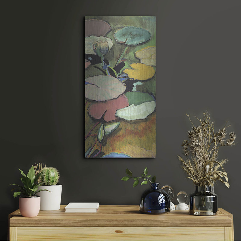  «Windchime Spring» par Allan Friedlander, art mural en métal, 12 po x 24 po