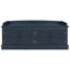 Banc de rangement avec 4 portes et tablettes réglables, banc à chaussures avec coussin amovible pour le salon, vestibule (marine antique)-130151000