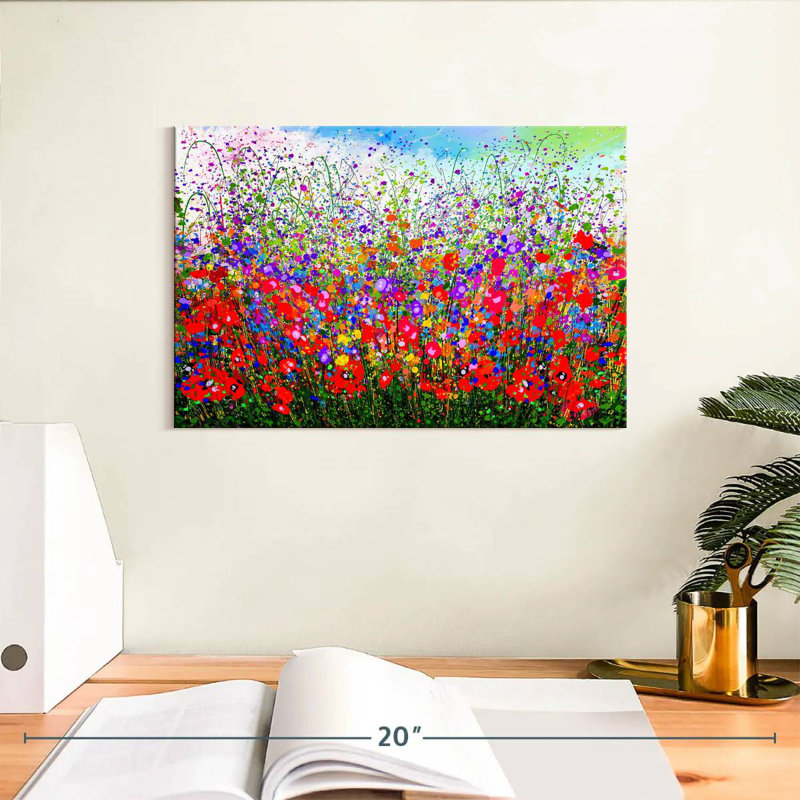 Avery A Wildflower Celebration, 8" H x 12" W