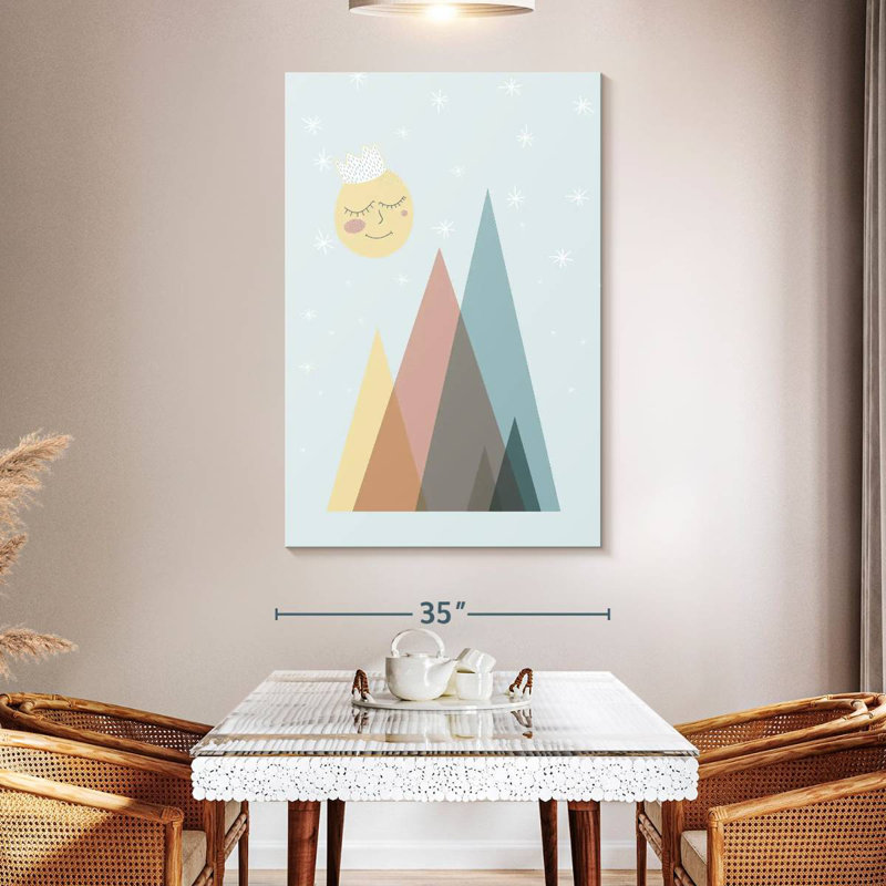 Avery Pastel Scandi Nursery I, H 51 po x l 34 po