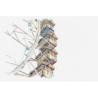 Illustration Aashik de la grande roue