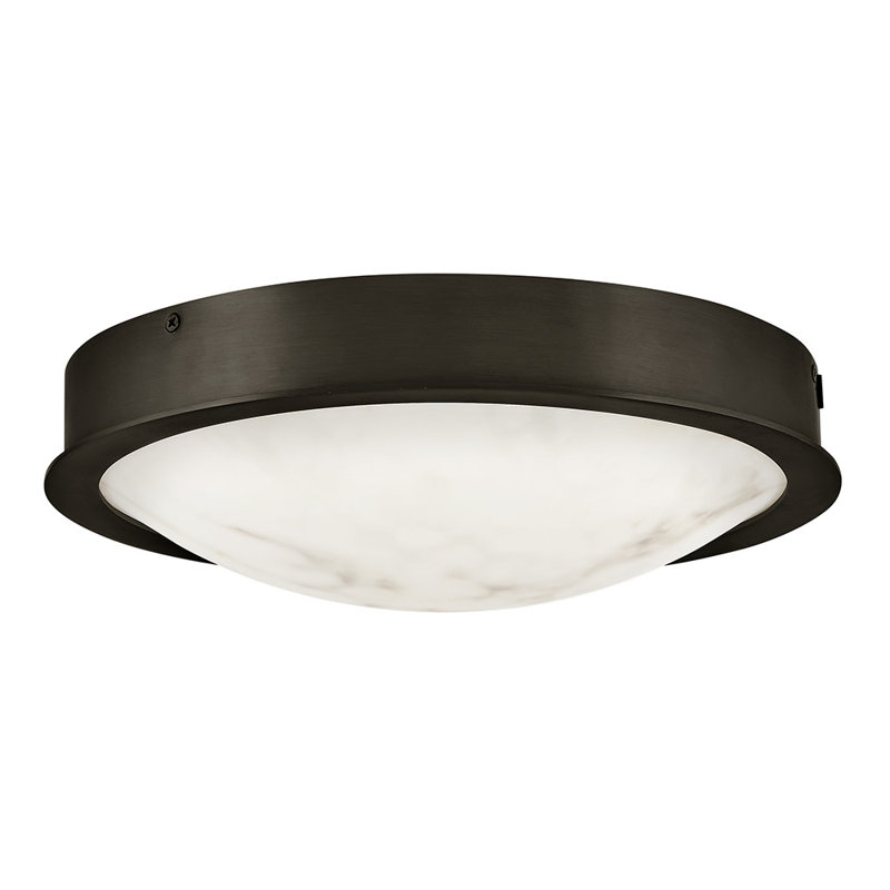 Cava 1 - Light LED Flush Mount, Matte Black