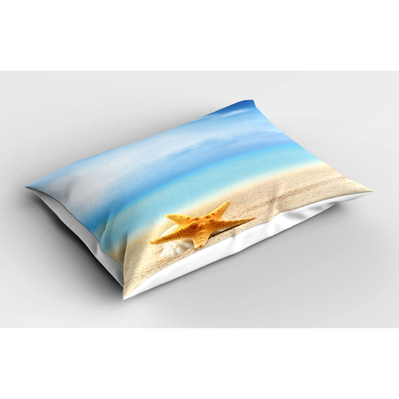 Starfish Polyester Sham Set, Twin