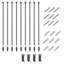 Panel Steel Pet Barrier With Door-94282650