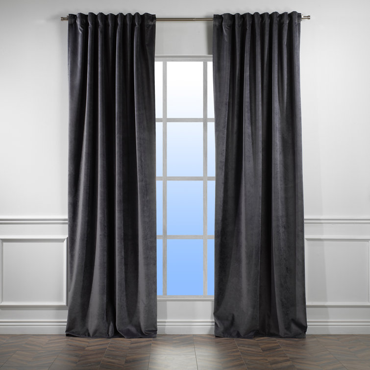 Matte Velvet Extra Wide x Extra Long Custom Made Decorative Double Panel