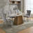 Allena Tufted Chairs Upholstered Chairs with Solid Wood Frame Nailhead Back and Ring Pull Trim -1978330758-1978330761-1960794942