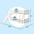 Aileana Kids Twin Over Twin Bunk Bed-17640875