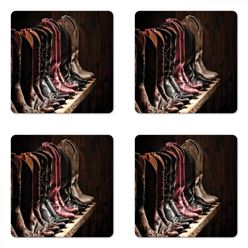 Sous-verre western