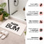 Kaitryn Nice Bum Slogan Bath Mat-2013562079