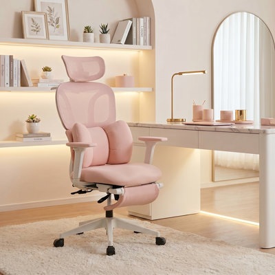 Cablady S1 Embrace Ergonomic Office Chair in Pink