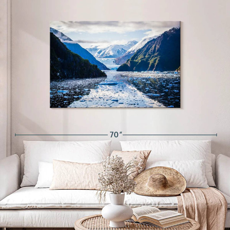 Kavia Mendenhall Glacier In Juneau, 30" H x 45" W
