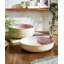 PORTMEIRION MINERALS SET OF 4 LOW BOWL ROSE QUARTZ 8.7"
