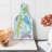 Ambesonne Dragonfly Tempered Glass Cutting Board Watercolor Winged Bug Multicolor