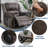 Heated Massage Swivel Rocking Recliner-1983492148
