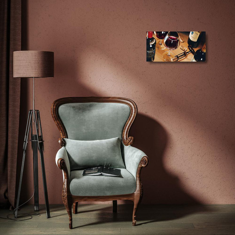 Art Astoria Grand Ferreri, Stefano, toile tendue sous le titre «Una bella serata», H 11 po x l 18 po