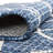 Blue Gitter Indoor/Outdoor Trellis Rug-1341489368