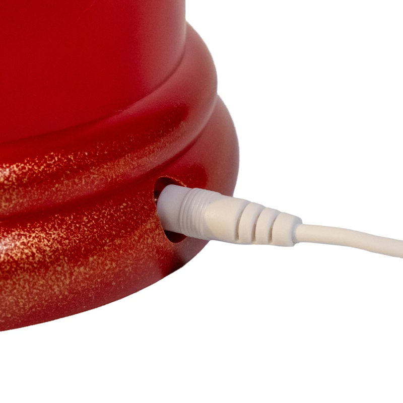 Dôme d'eau lumineux à DEL « Casse-Noisette et sapin de Noël » de Kurt Adler, fonctionnant à piles, 23 cm
