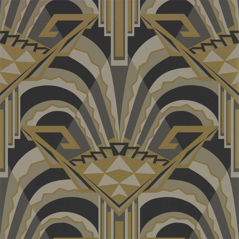 Conway Wallpaper, Antique Bronze