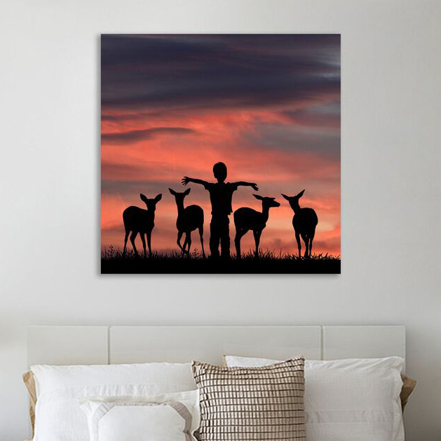 Look What I Found by Dominic Liam - Wrapped Canvas Print, 30cm H x 30cm W x 4cm D