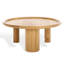 Table basse simple en bois massif Koleen