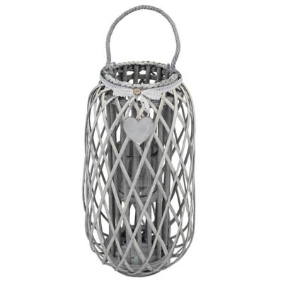 Glass Tabletop Lantern